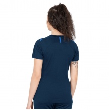 JAKO Sport-Shirt Challenge - Polyester-Stretch-Jersey - dark blue/royal Women