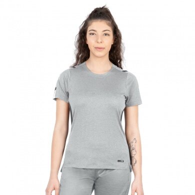 JAKO Sport-Shirt Challenge - Polyester-Stretch-Jersey - light grey Women