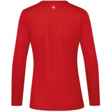 JAKO Sport Long Sleeve Shirt Run 2.0 (100% Polyester, breathable) red Women