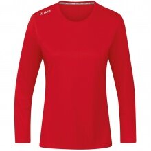 JAKO Sport Long Sleeve Shirt Run 2.0 (100% Polyester, breathable) red Women