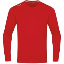 JAKO Sport Long Sleeve Shirt Run 2.0 (100% Polyester, breathable) red Boys