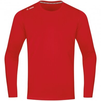 JAKO Sport Long Sleeve Shirt Run 2.0 (100% Polyester, breathable) red Boys