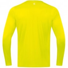 JAKO Sport Long Sleeve Shirt Run 2.0 (100% Polyester, breathable) yellow Men