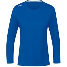 JAKO Sport Long Sleeve Shirt Run 2.0 (100% Polyester, breathable) royal blue Women