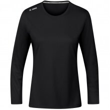 JAKO Sport Long Sleeve Shirt Run 2.0 (100% Polyester, breathable) black Women