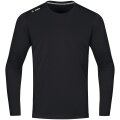 JAKO Sport Long Sleeve Shirt Run 2.0 (100% Polyester, breathable) black Boys