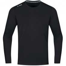 JAKO Sport Long Sleeve Shirt Run 2.0 (100% Polyester, breathable) black Boys