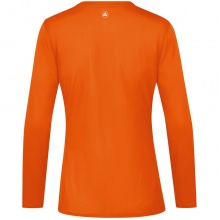 JAKO Sport Long Sleeve Shirt Run 2.0 (100% Polyester, breathable) orange Women