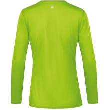 JAKO Sport Long Sleeve Shirt Run 2.0 (100% Polyester, breathable) neon green Women