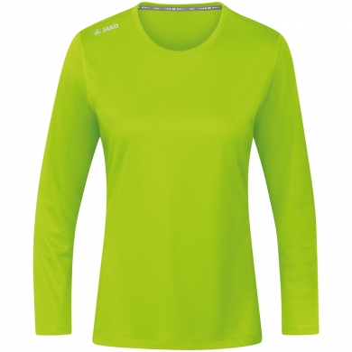 JAKO Sport Long Sleeve Shirt Run 2.0 (100% Polyester, breathable) neon green Women