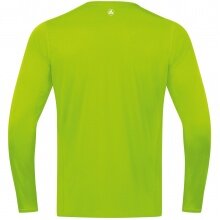 JAKO Sport Long Sleeve Shirt Run 2.0 (100% Polyester, breathable) neon green Boys