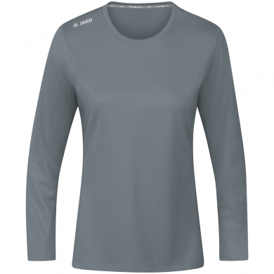 JAKO Sport Long Sleeve Shirt Run 2.0 (100% Polyester, breathable) grey Women