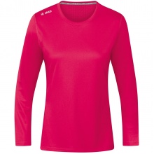 JAKO Sport Long Sleeve Shirt Run 2.0 (100% Polyester, breathable) pink Women