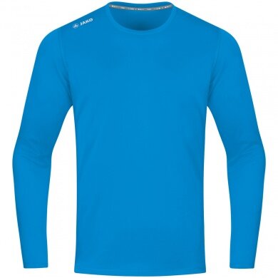 JAKO Sport Long Sleeve Shirt Run 2.0 (100% Polyester, breathable) blue Men