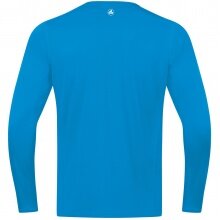 JAKO Sport Long Sleeve Shirt Run 2.0 (100% Polyester, breathable) blue Men