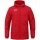 JAKO Coach Jacket Team with Hood (100% Polyester, water-repellent outer material) red Men