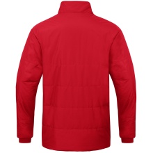 JAKO Coach Jacket Team (100% Polyester, water-repellent outer material) red Men