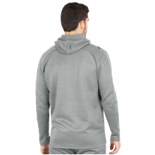 JAKO Leisure Suit Challenge with Hood (Jacket and Trousers, sporty cut) light grey Men