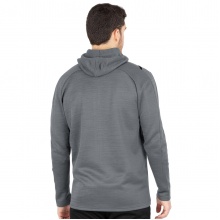 JAKO Leisure Jacket Challenge with Hood (100% Polyester) Dark Grey Men