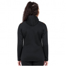 JAKO Leisure Jacket Challenge with Hood (100% Polyester) black/orange Women