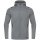 JAKO Leisure Jacket Challenge with Hood (100% Polyester) Dark Grey Boys