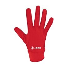 Jako Field Player Gloves Function (Flexible Fit, Quick-Drying) Red - 1 Pair