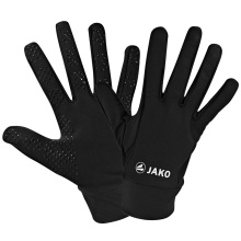 Jako Field Player Gloves Function (Flexible Fit, Quick-Drying) Black - 1 Pair