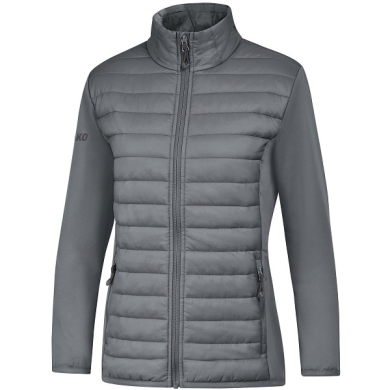 JAKO Transition Jacket Hybrid Jacket Corporate (padded jacket) stone grey Women