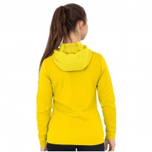 JAKO Hooded Jacket Champ 2.0 (100% Polyester) yellow Women