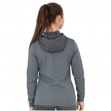 JAKO Hooded Jacket Champ 2.0 (100% Polyester) grey Women