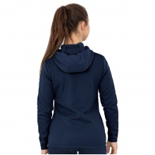 JAKO Hooded Jacket Champ 2.0 (100% Polyester) navy/blue/yellow Women