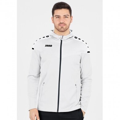 JAKO Hooded Jacket Champ 2.0 (100% Polyester) white Men