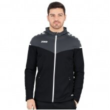 JAKO Hooded Jacket Champ 2.0 (100% Polyester) black Men