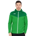 JAKO Hooded Jacket Champ 2.0 (100% Polyester) green Men