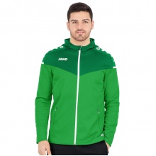 JAKO Hooded Jacket Champ 2.0 (100% Polyester) green Men