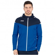 JAKO Hooded Jacket Champ 2.0 (100% Polyester) blue/navy Men