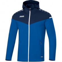 JAKO Hooded Jacket Champ 2.0 (100% Polyester) blue/navy Kids