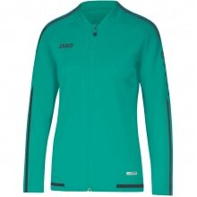 JAKO Leisure Jacket Striker 2.0 turquoise/anthracite Women