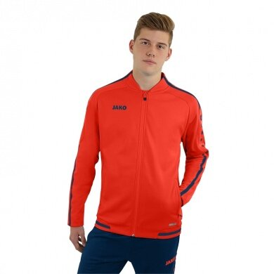 JAKO Leisure Jacket Striker 2.0 orange/navy Men