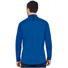 JAKO Long Sleeve Zip Top Challenge - Fleece Lining, Zip Fastening - Royal Blue Men