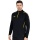 JAKO Long Sleeve Shirt Ziptop Challenge - Fleece Lining, Zip Fastener - Black/Yellow Men