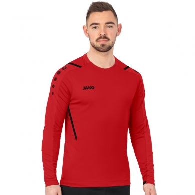 JAKO Long-sleeved shirt (Sweat) Challenge - optimal freedom of movement - red Men