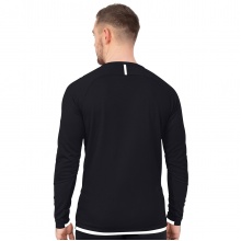 JAKO Long-sleeved shirt (Sweat) Challenge - optimal freedom of movement - black/white Men