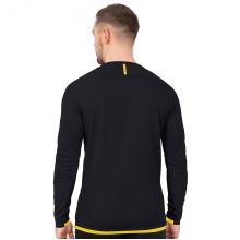 JAKO Long-sleeved shirt (Sweat) Challenge - optimal freedom of movement - black/yellow Men