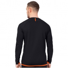 JAKO Long Sleeve Shirt (Sweat) Challenge - optimal freedom of movement - black/orange Men