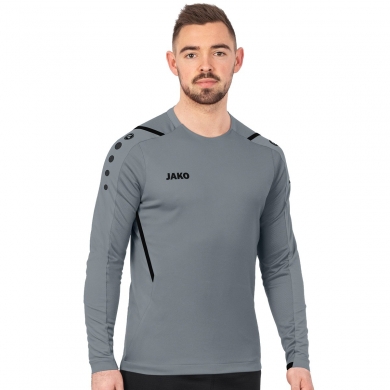 JAKO Long-sleeved shirt (Sweat) Challenge - optimal freedom of movement - dark grey Men