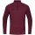 JAKO Long Sleeve Zip Top Challenge - Fleece Lining, Zip Fastening - Burgundy Boys