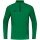 JAKO Long Sleeve Shirt Ziptop Challenge - Fleece Inside, Zip Fastener - Green Boys