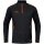 JAKO Long-sleeved Shirt Ziptop Challenge - Fleece lining, Zip zipper - black/orange Boys