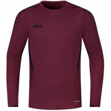 JAKO Long-sleeved shirt (Sweat) Challenge - optimal freedom of movement - burgundy boys